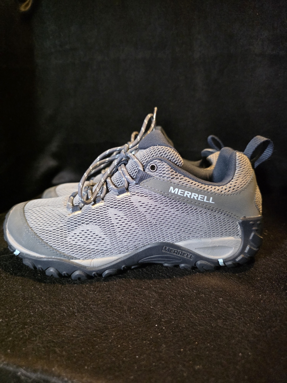 Merrell Men's Gray Trail Running Shoes Size 8.5 - Picture 5 of 9